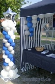 Luftballondekoration zur Gewerbeschau Luftballondekoration zur Gewerbeschau